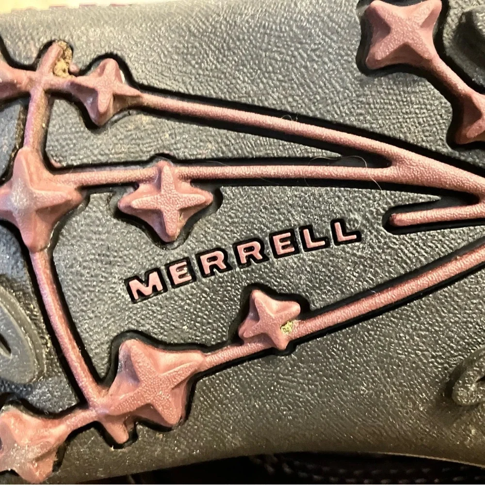 Merrell Nikita Winter Boots Brown Leather Primaloft Waterproof Hiking Size 6 - Picture 7 of 11
